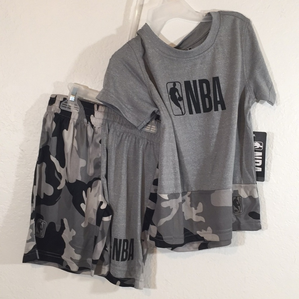NBA Matching 2 Piece Set Boys Active Wear Small